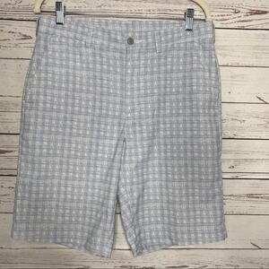 PGA Tour Men's Heathered Grid Golf Shorts